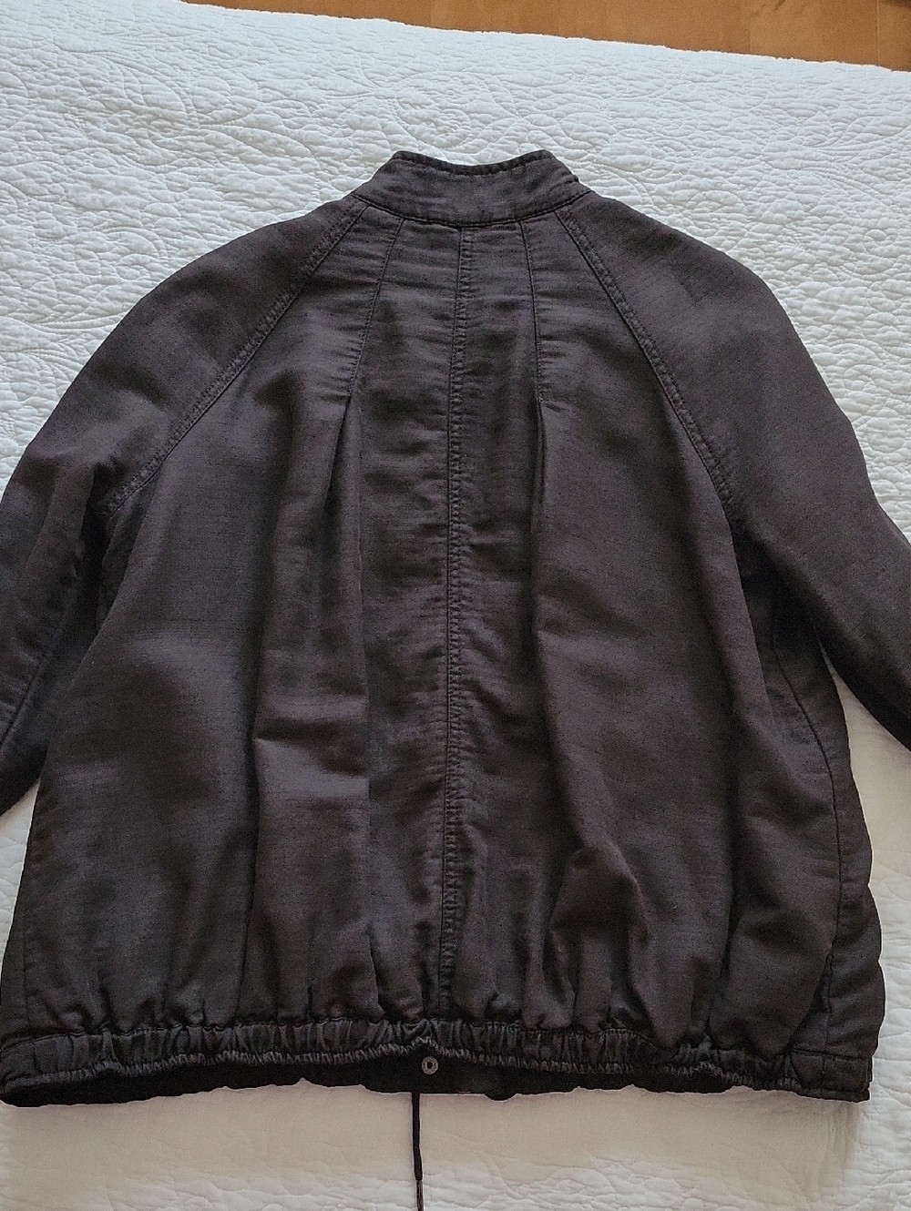Free People Women's Swing Sporty Jacket in Black- Size S - Picture 11 of 16